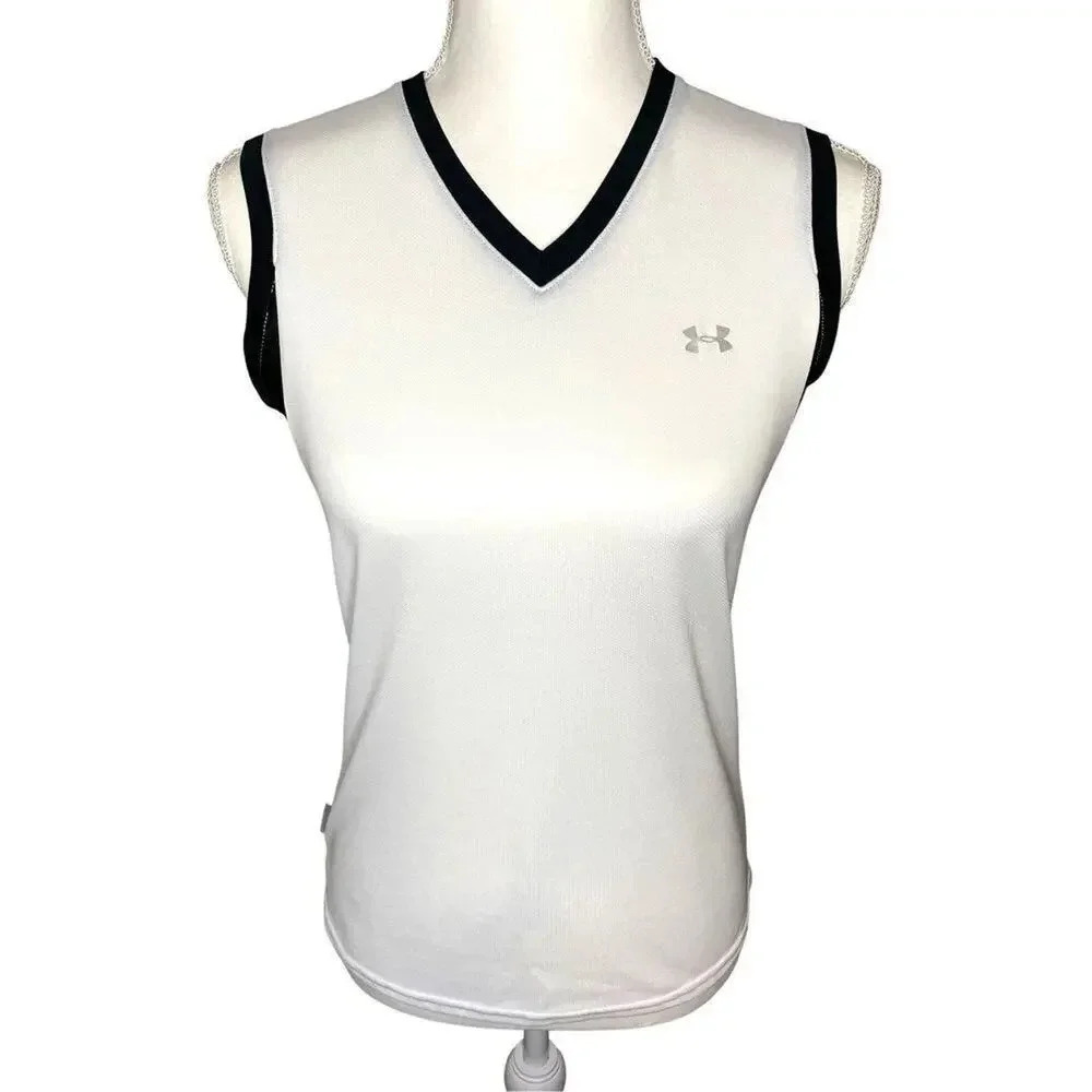Under Armour Women’s Small Black & White Workout Tank